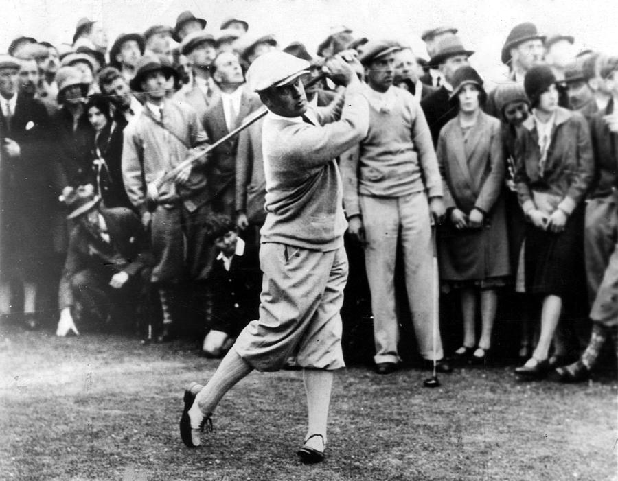 Golf Photograph - Bobby Jones At The British Amateur Golf #1 by Everett