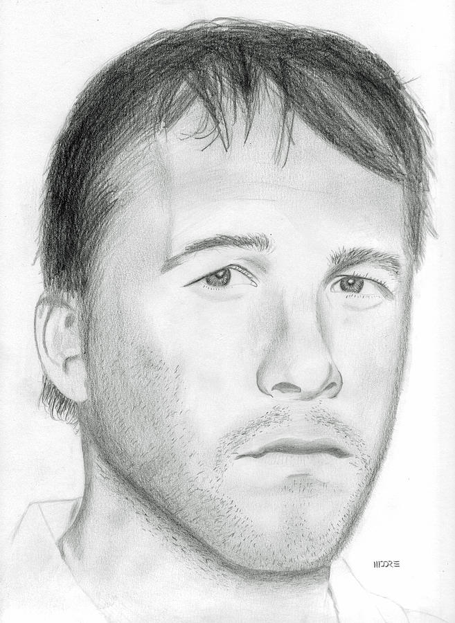 Bode Miller #1 Drawing by Pat Moore