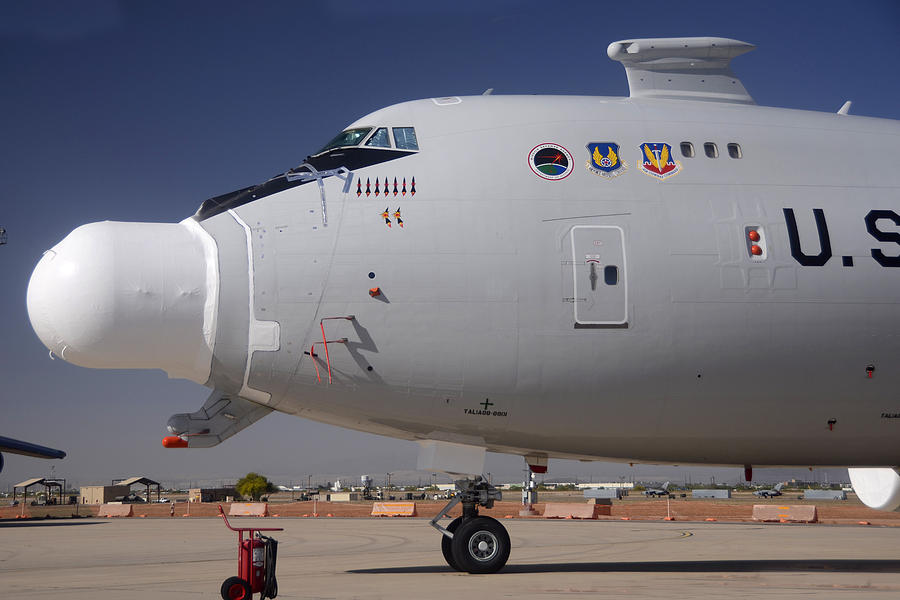 Boeing YAL-1A Airborne Laser Testbed Davis-Monthan AFB April 15 2012 #1 Photograph by Brian Lockett