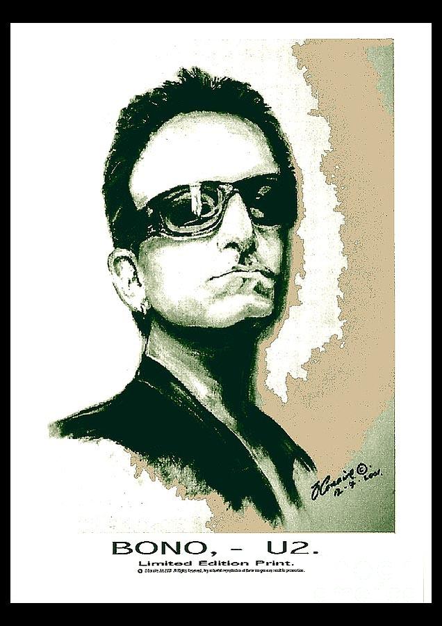 Bono U2 Painting