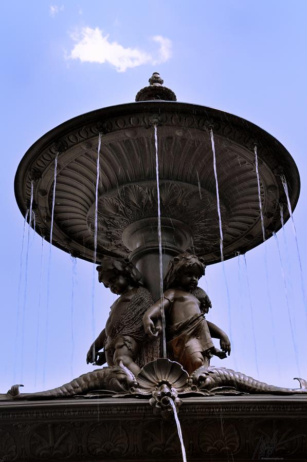 Boston Common Fountain Photograph