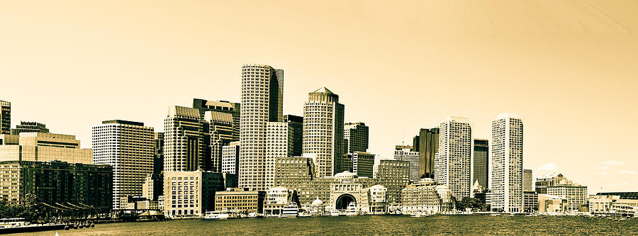 Boston Photograph - Boston Skyline #1 by Dana Walton