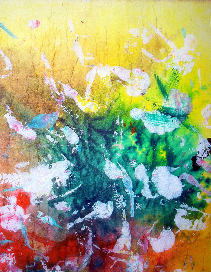 Bouquet Of Colours #1 Painting by Paul Pulszartti