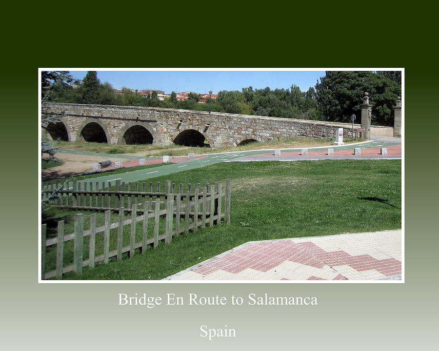 Bridge En Route to Salamanca #1 Photograph by John Shiron