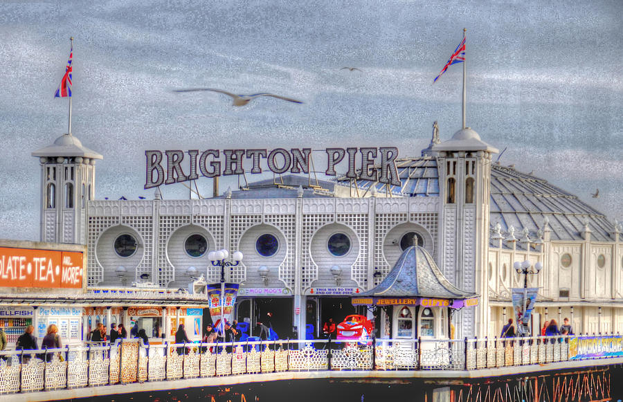 Pier Photograph - Brighton Pier #1 by Geraldine Alexander