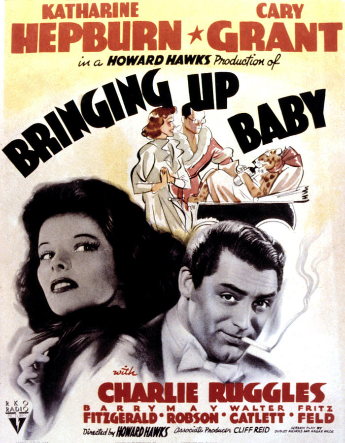 Bringing Up Baby, Katharine Hepburn #1 Photograph by Everett