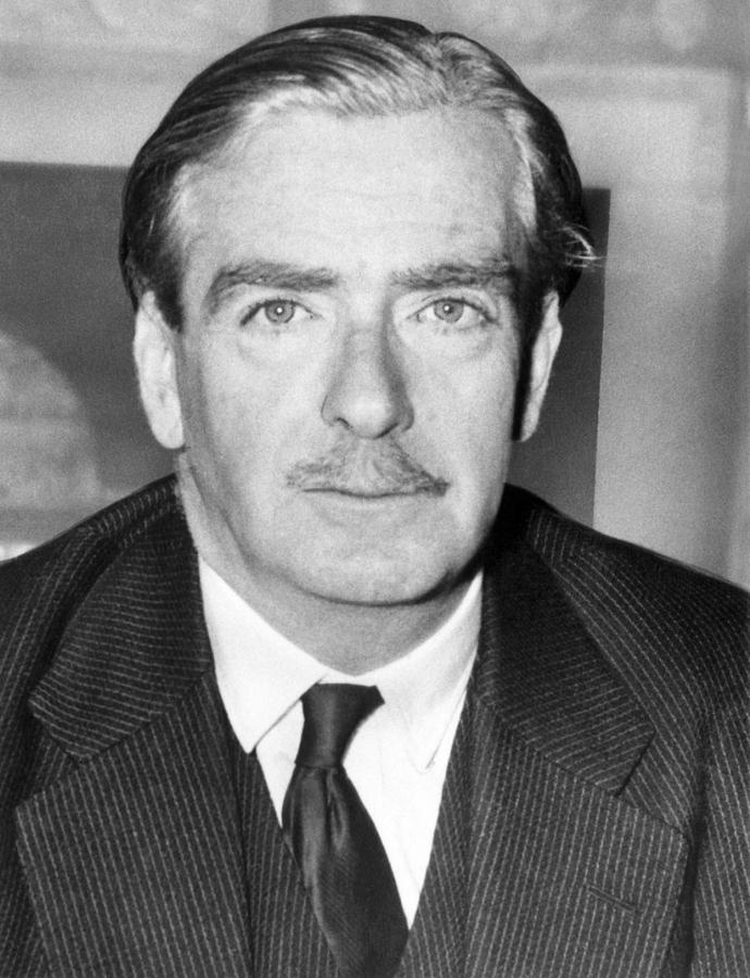 British Prime Minister Anthony Eden Photograph By Everett Pixels   1 British Prime Minister Anthony Eden Everett 