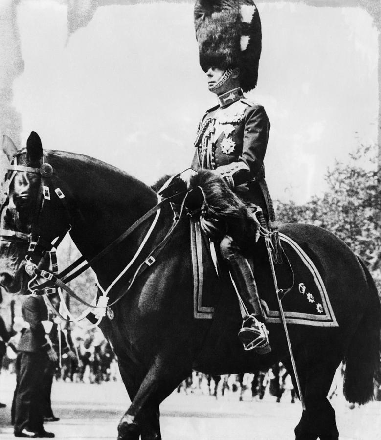 Horse Photograph - British Royal Family. Prince Edward #1 by Everett