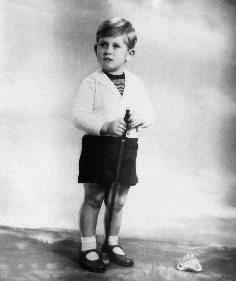 Portrait Photograph - British Royalty. Future Prince Of Wales #1 by Everett