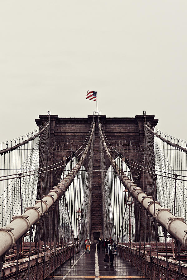 New York City Photograph - Brooklyn Bridge #1 by Benjamin Matthijs