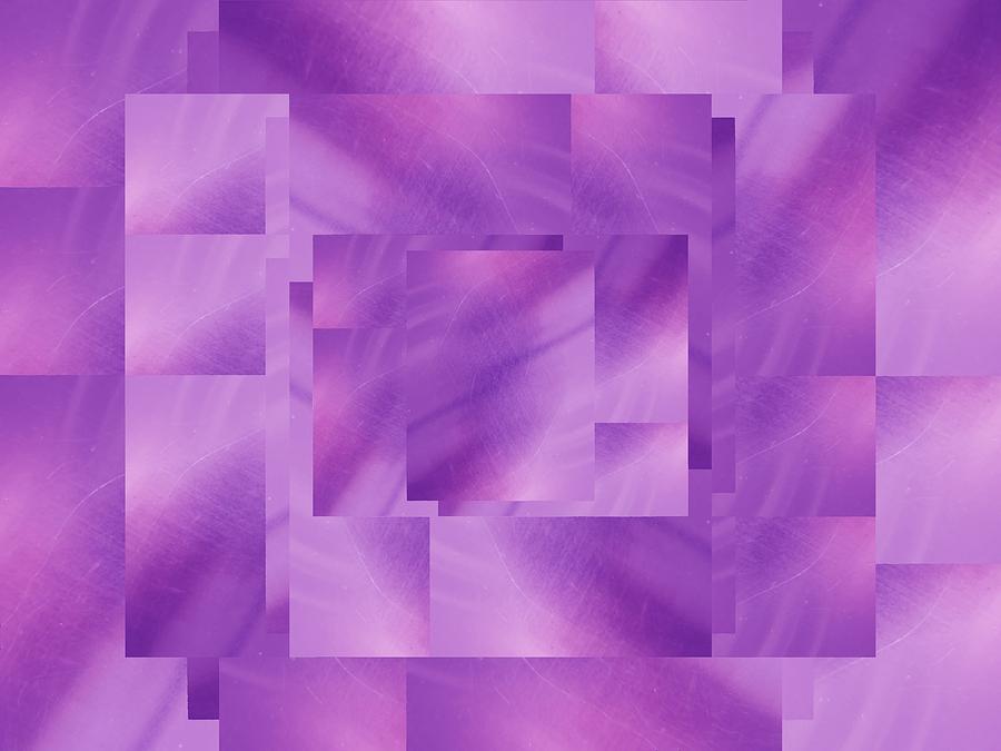 Brushed Purple Violet 3 #1 Digital Art by Tim Allen