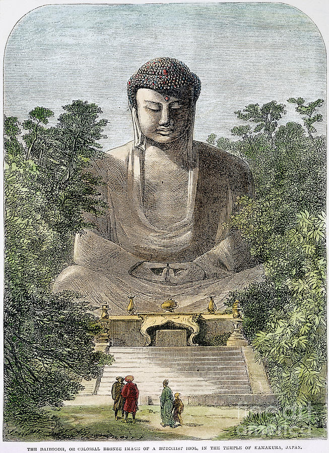 Buddha: Kamakura, Japan #1 Photograph by Granger