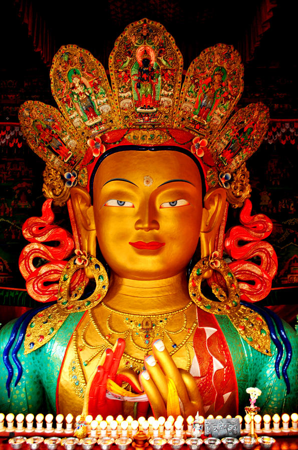 Unique Photograph - Budha  #1 by Saira Ks