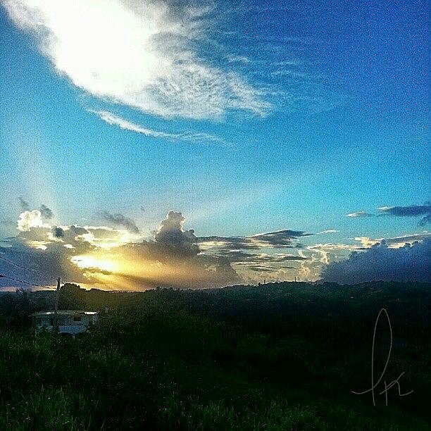Nature Photograph - Buen Dia!! Morning!! :) #puertorico #1 by Tania Torres