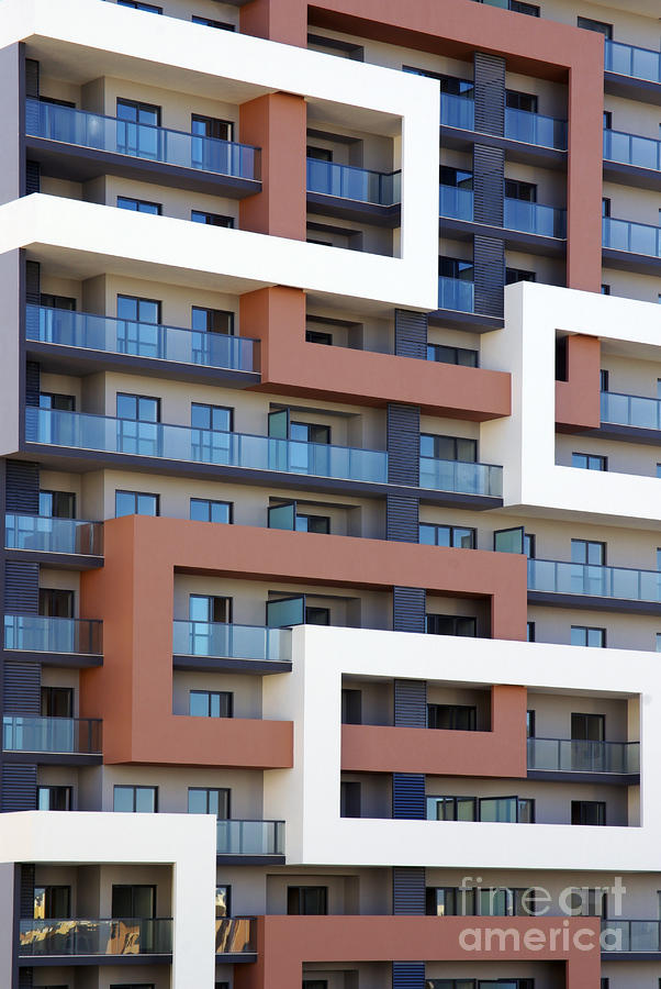 Abstract Photograph - Building facade #1 by Carlos Caetano