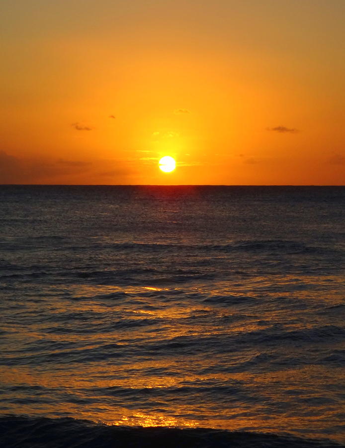 Butterscotch Sky Photograph by Linda Larson