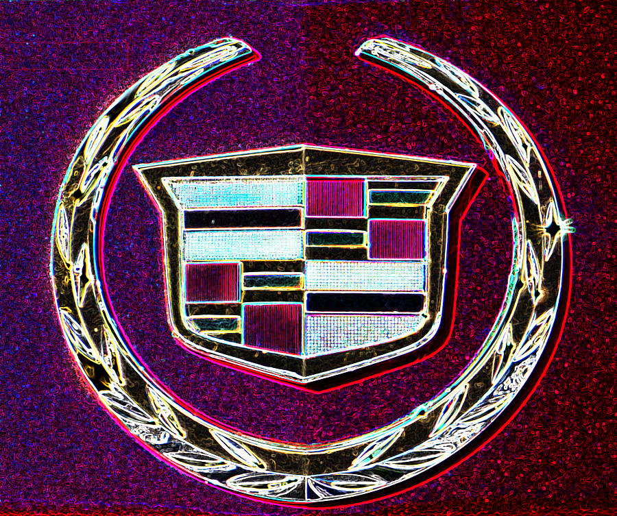 Cadillac Emblem #1 Photograph by Dennis Dugan