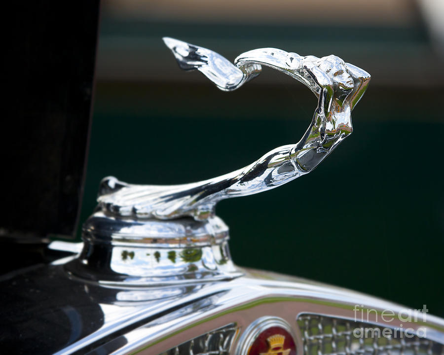 Cadillac Hood Ornament is a photograph by Chris Dutton which was uploaded o...