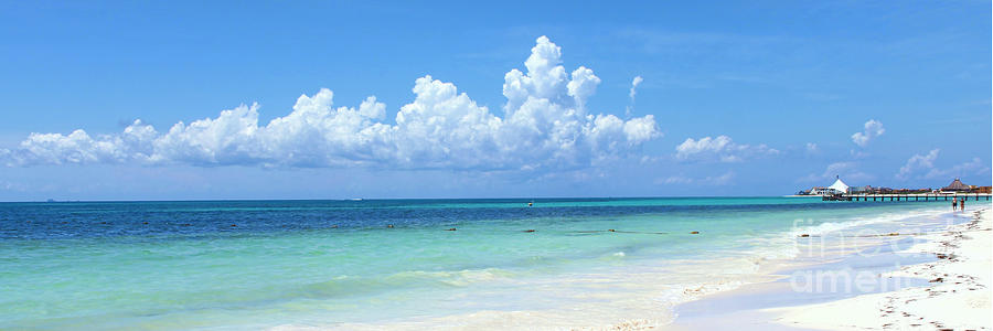 Cancun Beach #2 Photograph by Jack Schultz