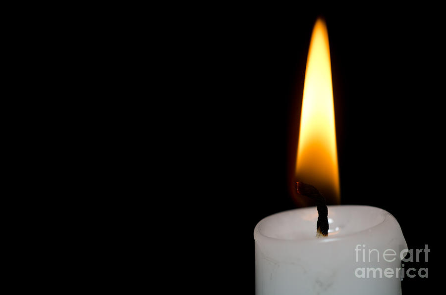 Candle Photograph - Candlelight #1 by Mats Silvan