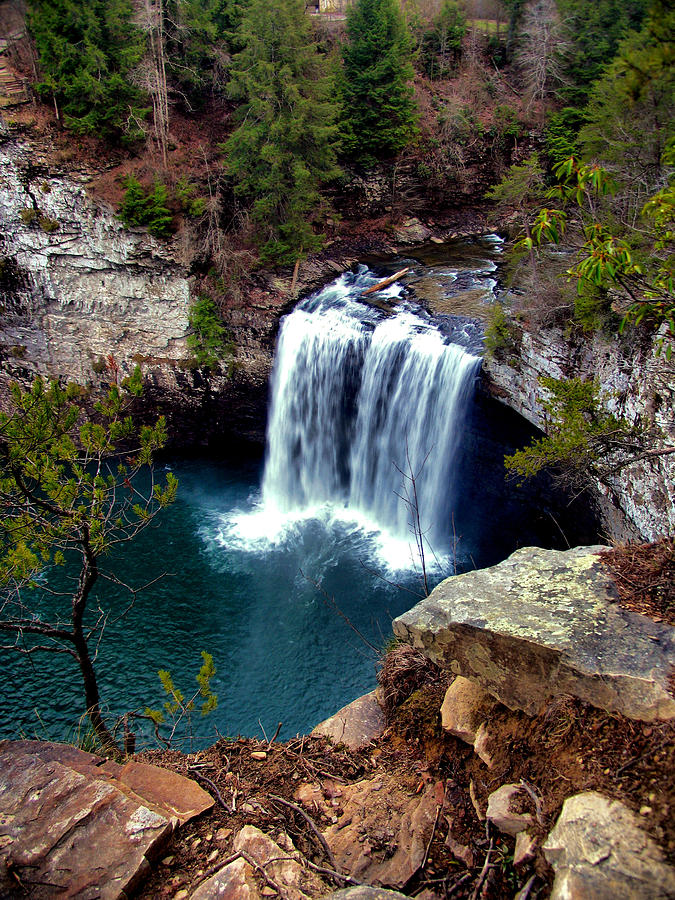 Cane Creek Falls Photograph by Matthew Winn