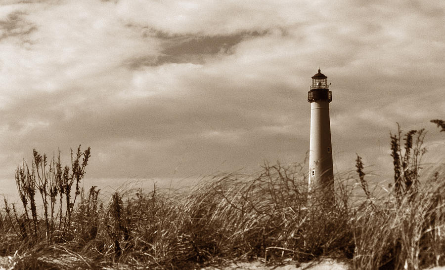 Lighthouse Photograph - Cape May Lighthouse #2 by Skip Willits