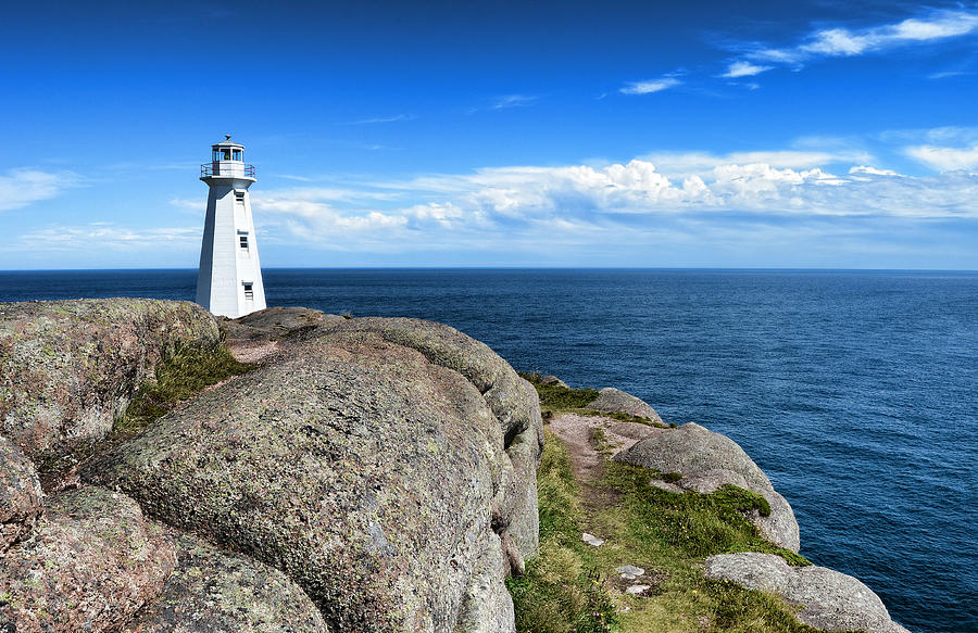 Cape Spear Lighthouse #1 Photograph by Steve Hurt