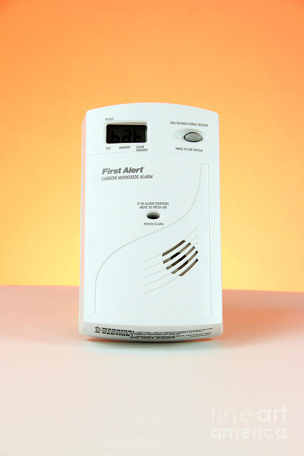 Carbon Monoxide Detector #1 Photograph by Photo Researchers, Inc.