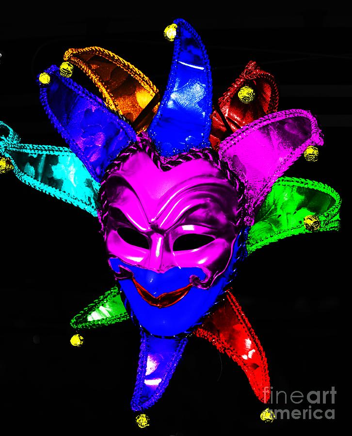 Carnival Mask #1 Digital Art by Blair Stuart