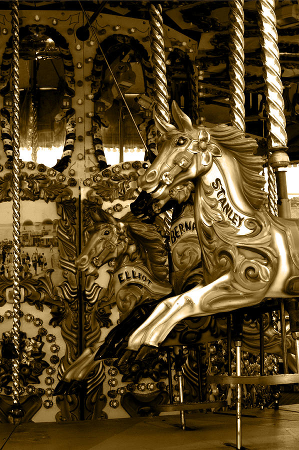 Carousel #1 Photograph by Chris Day