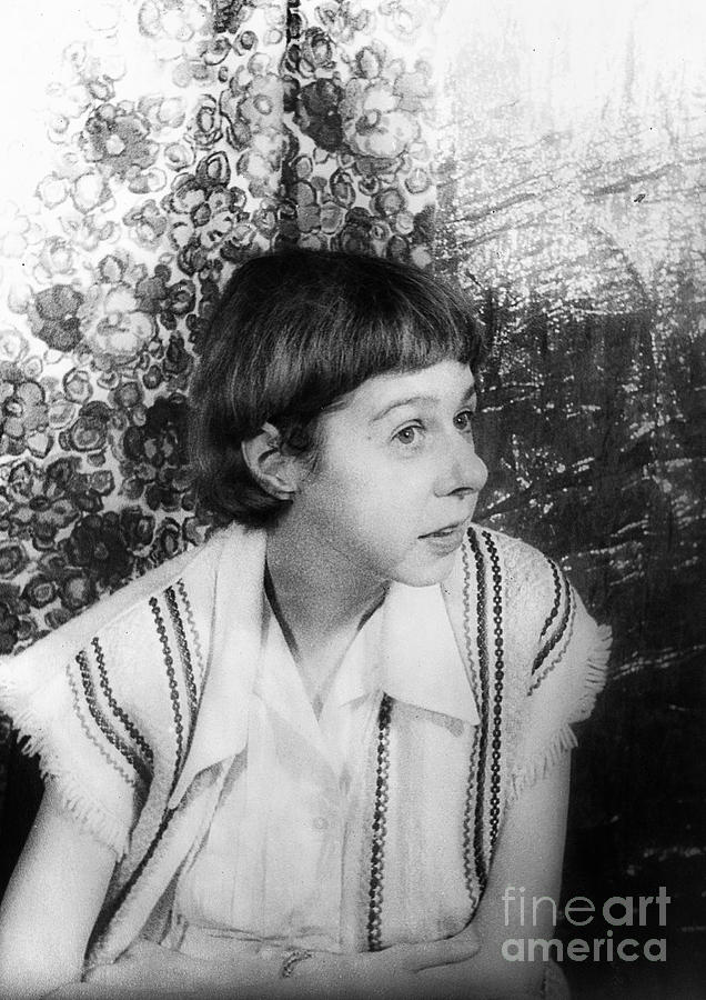 Portrait Photograph - CARSON McCULLERS #1 by Granger