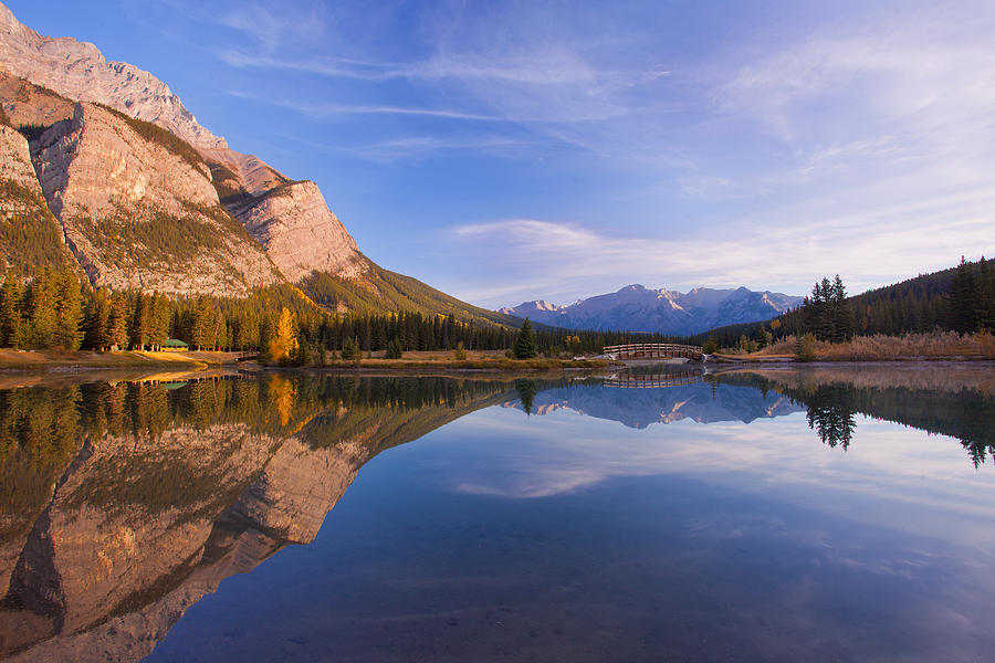 Banff National Park Photograph - Cascade Ponds by Manju Shekhar