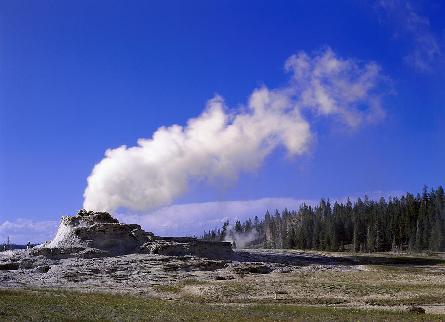 Castle Geyser Yellowstone National Park #1 Photograph by Tim Fitzharris