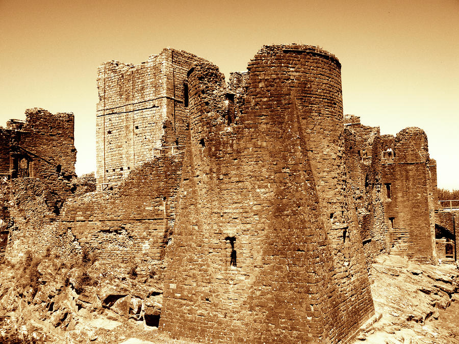 Castle Ruins #1 Photograph by Roberto Alamino