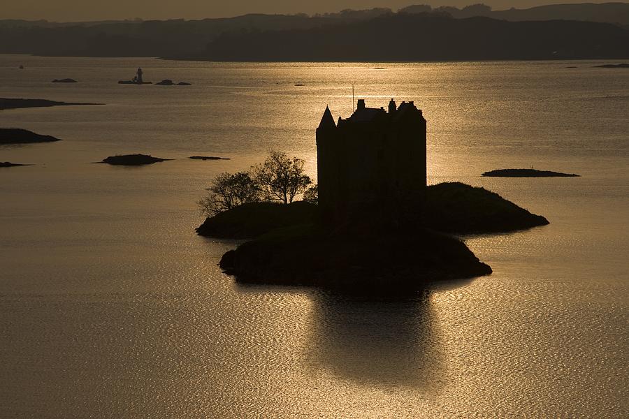 Castle Photograph - Castle Stalker, Scotland #1 by John Short