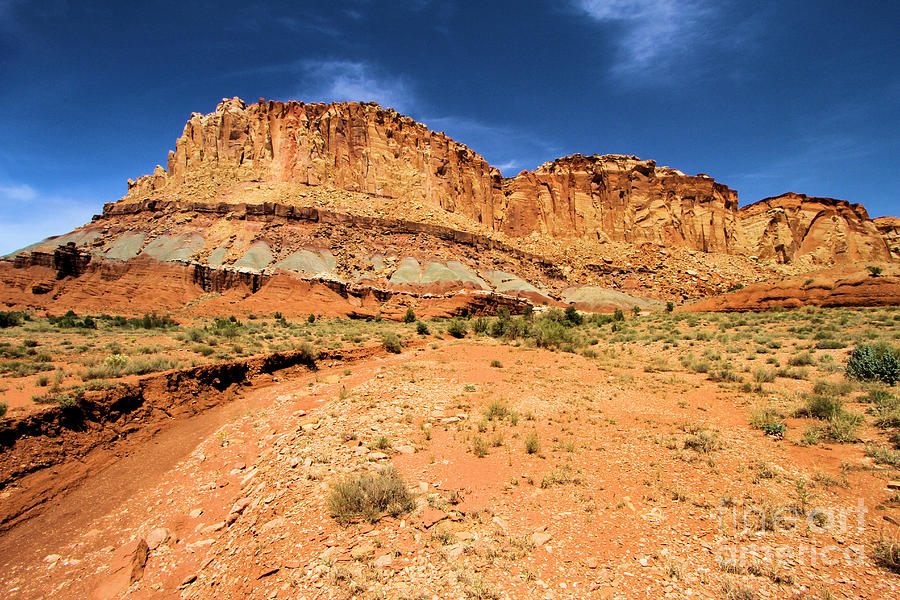 Capitol Reef National Park Photograph - Castles In The Sky #1 by Adam Jewell