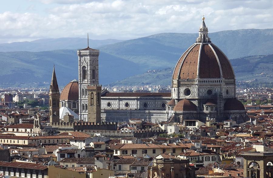 Cathedral of Florence #1 Photograph by Tony Ruggiero