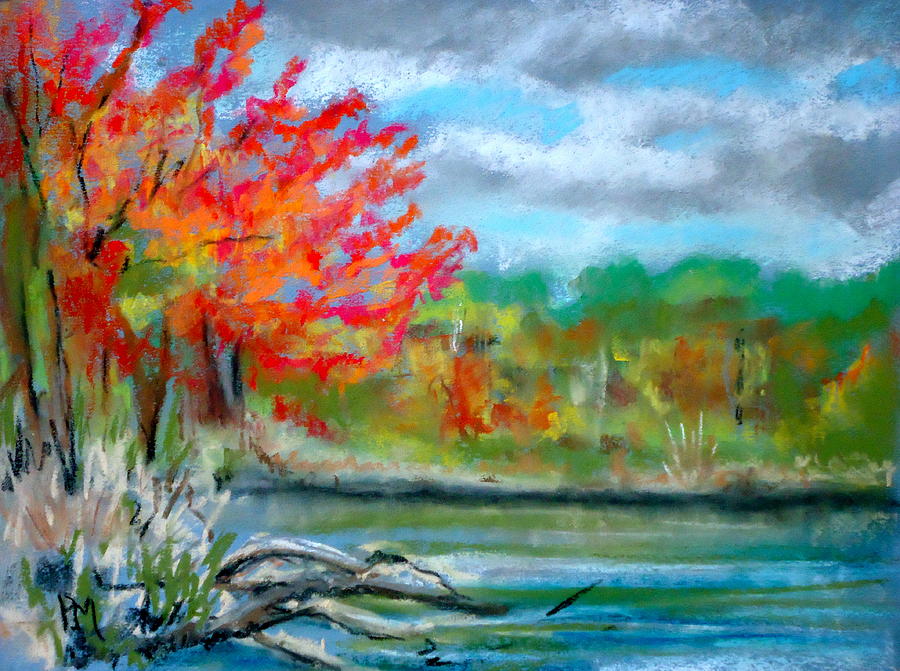 Channings Lake Painting by Pete Maier - Fine Art America