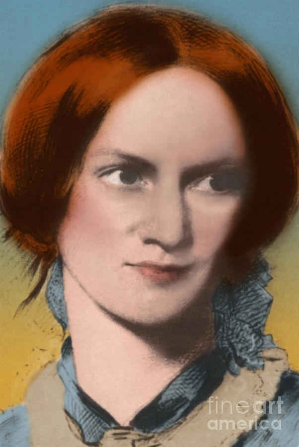 Portrait Photograph - Charlotte Bronte by Science Source