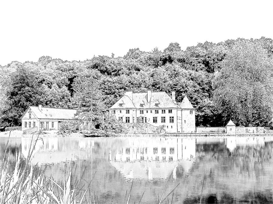 Chateau du Lac Orval Belgium #1 Photograph by Joseph Hendrix