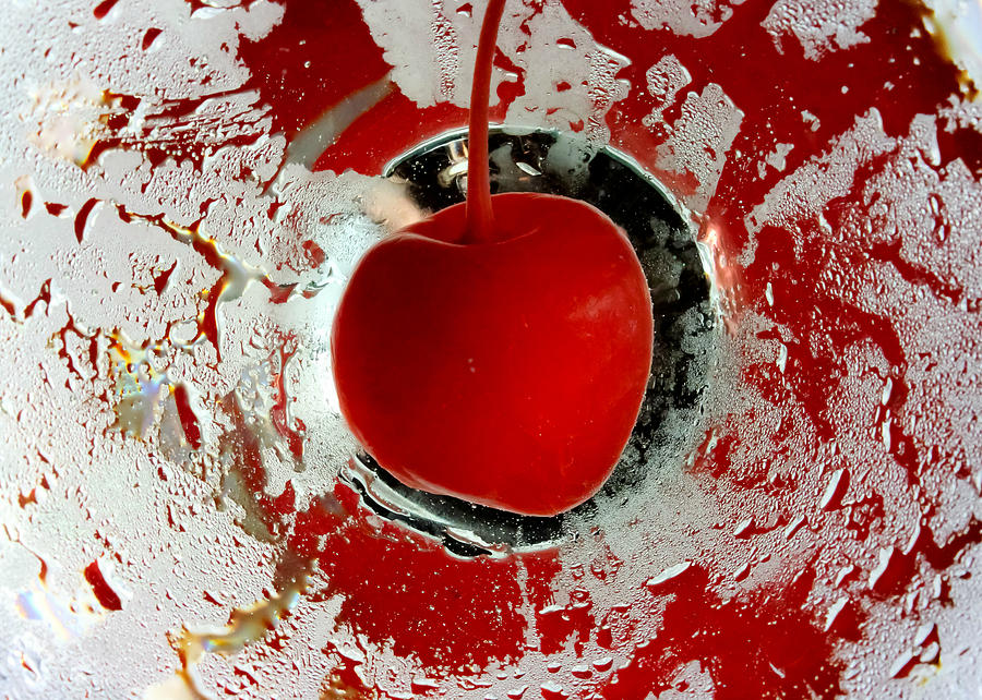 Cherry Martini #1 Photograph by April Reppucci