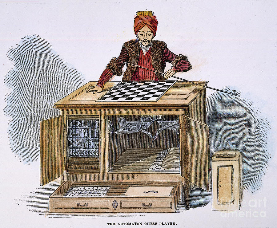 Chess: Automaton, 1845 #1 Photograph by Granger