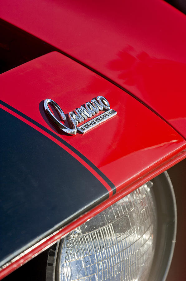 Chevrolet Camaro Emblem Photograph by Jill Reger - Fine Art America