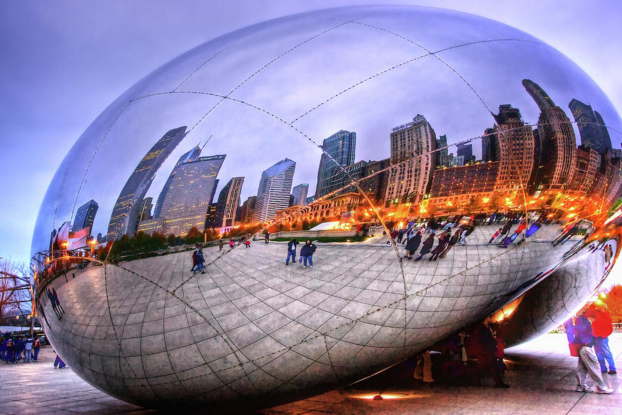 Chicago Bean #1 Photograph by Mark Currier
