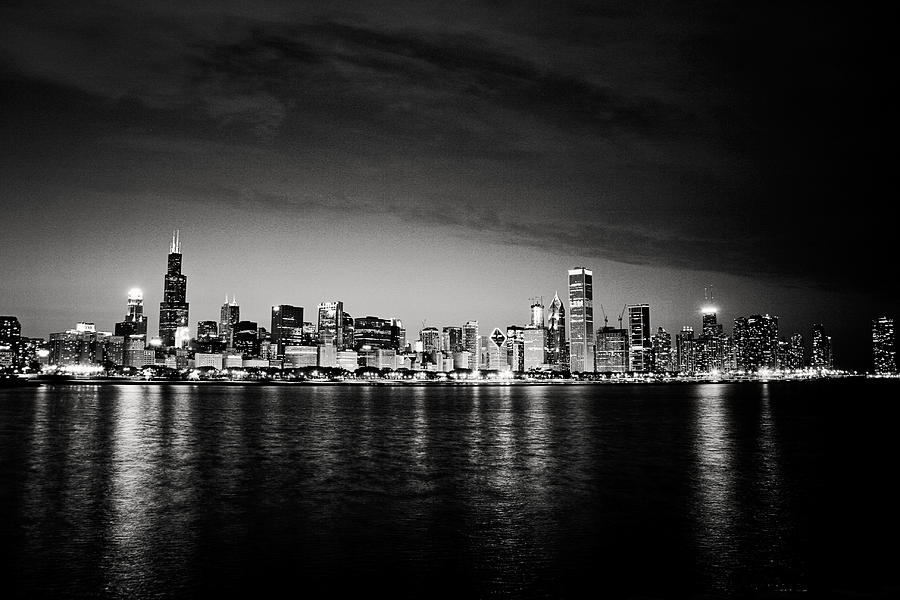 Chicago Skyline Photograph by Laura Kinker