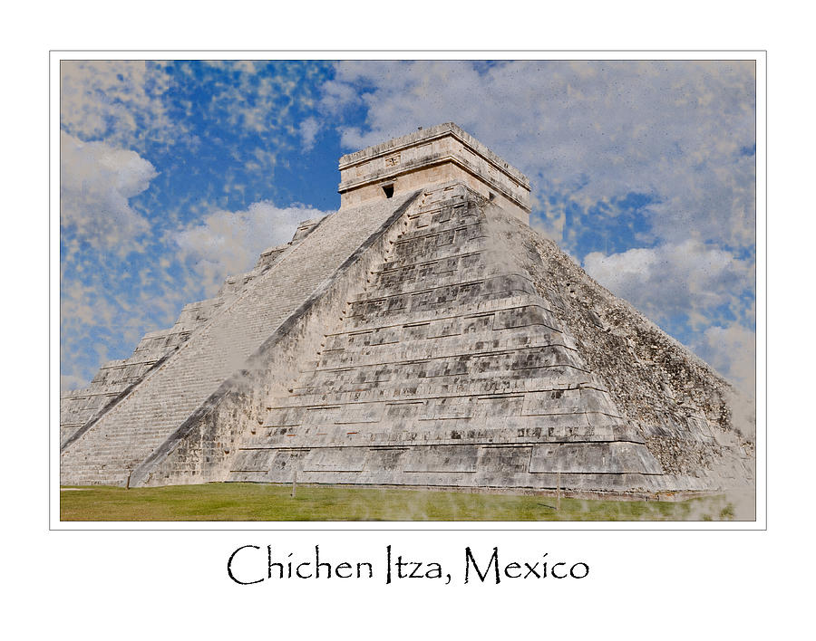 Chichen Itza Modern Seven Wonders of the World in Mexico #1 Photograph by Brandon Bourdages