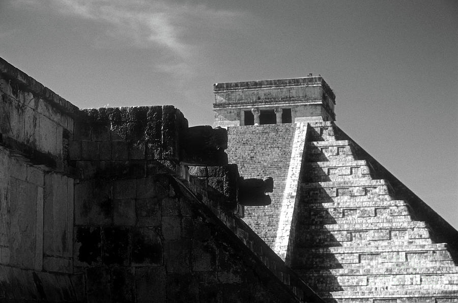 CHICHEN ITZA RUINS Yucatan Mexico #1 Photograph by John  Mitchell