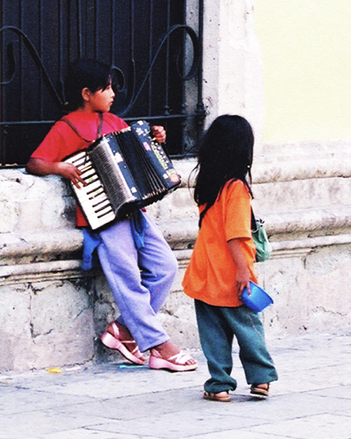 Children of Oaxaca #1 Photograph by Terry Fiala