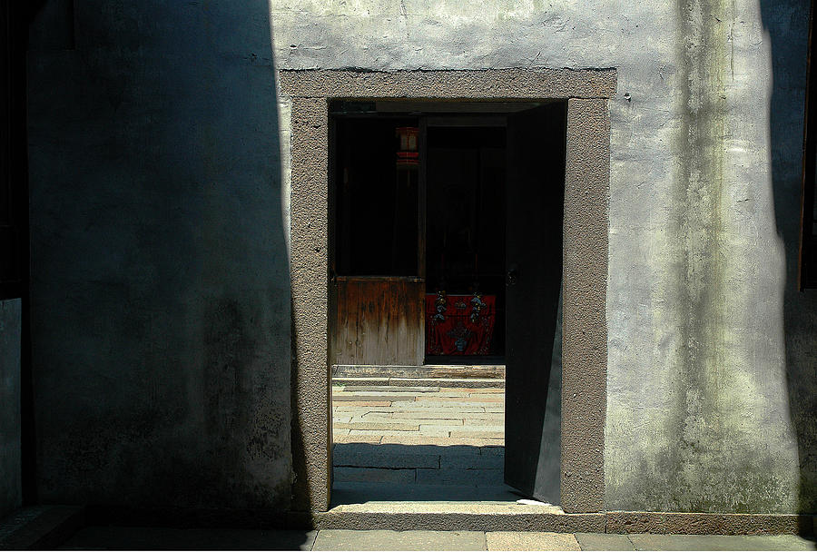 Chinese Doorway #1 Photograph by Harry Spitz