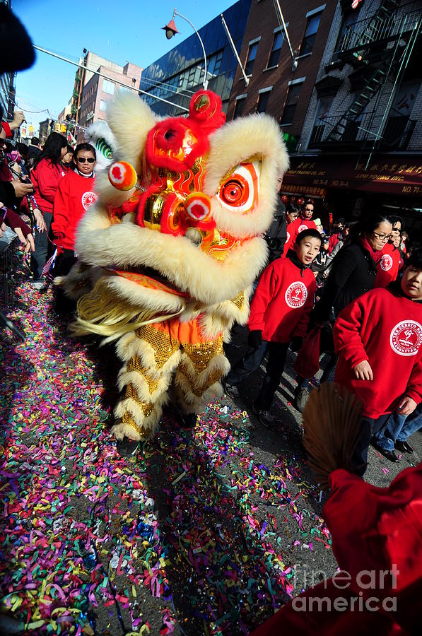 Chinese New Year NYC 4709 #1 Photograph by Mark Gilman